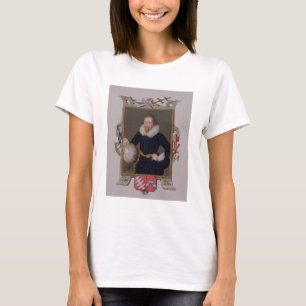 Camiseta Portrait of Sir Walter Raleigh (c.1552-1618) from