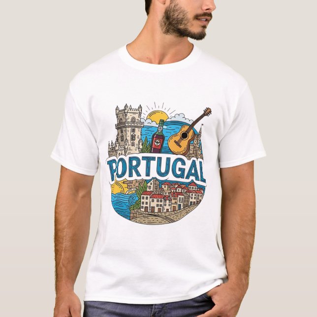 CAMISETA PORTUGAL (Anverso)