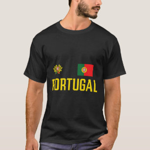 Camiseta Portugal Bandera Aficionado Fútbol Fútbol Portugué