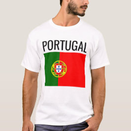 Camiseta Portugal // Bandera Nacional del País Mundial