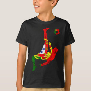 Camiseta Portugal Bandera Portuguesa Fútbol Fútbol Portugué