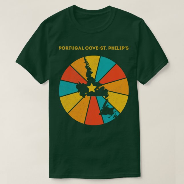 Camiseta Portugal Cove St Philips Terranova y Labrador (Diseño del anverso)