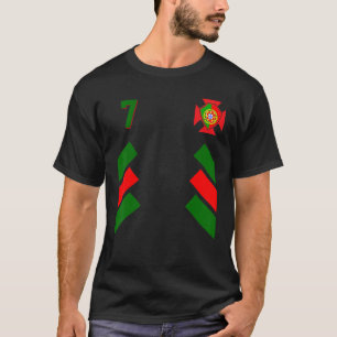 Camiseta Portugal de fútbol Retro 7