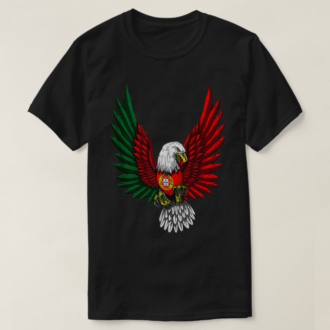 Camiseta Portugal Flag Portuguese  (Diseño del anverso)