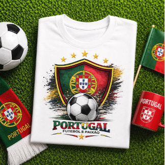 Camiseta Portugal Fútbol Copa Mundial de Fútbol