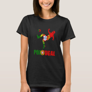 Camiseta Portugal Fútbol Orgullo portugués Futebol Portugue