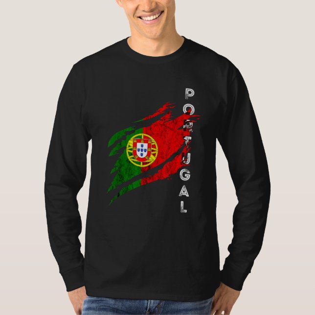 Camiseta Portugal Heroic Flag Portuguese Pride Portuguese R (Anverso)