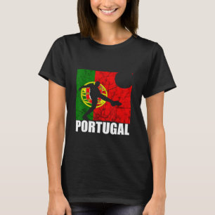 Camiseta Portugal Jugador de fútbol portugués Futebol Portu