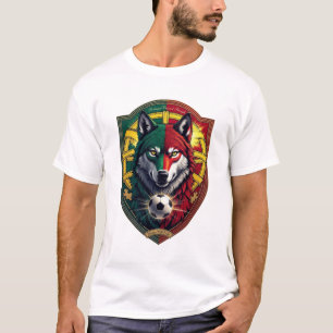 Camiseta Portugal Lobo Ibérico Gloria, Regalo Naci