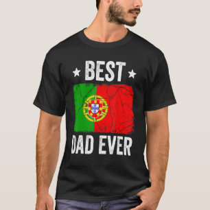 Camiseta Portugal Para Los Hombres Mejor Padre Portugués De
