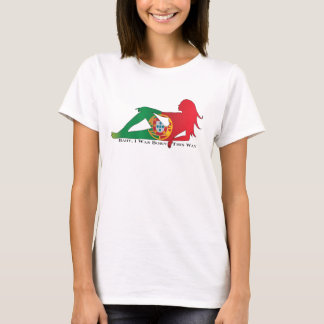 Camiseta Portugal para mujer, llevado este blanco de la