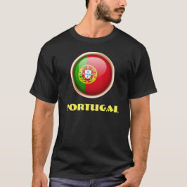 Camiseta PORTUGAL Personalizable Especial Negro