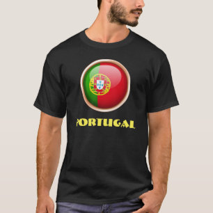 Camiseta PORTUGAL Personalizable Especial Negro