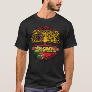 Camiseta Portugal Portugal Portugal España Bandera de raíce