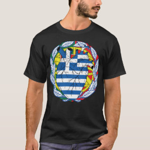 Camiseta Portugal Portugal Portugal Independencia griega Gr