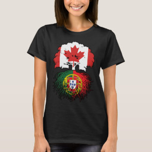 Camiseta Portugal Portugal Portugal Portugal Canadá raíces 