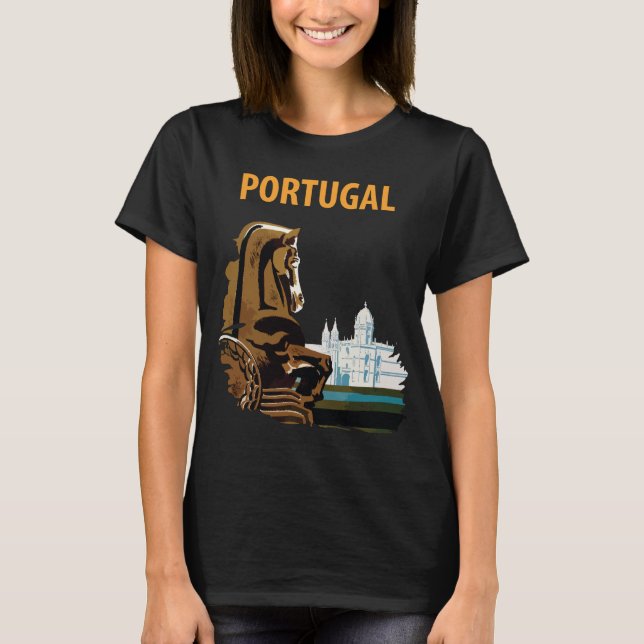 Camiseta Portugal y Lisboa (Anverso)