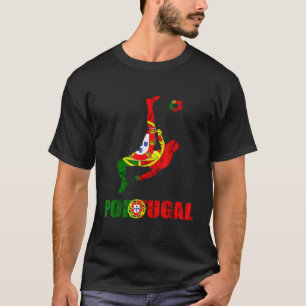 Camiseta Portugala futbolista portugués