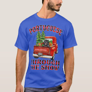 Camiseta Portugués A Través Del Camión De Navidades De Niev