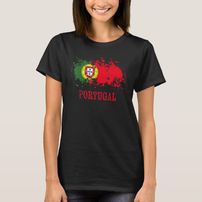 Camiseta Portuguese enthusiasts for Portugal and Portugal (Anverso)