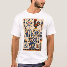 Camiseta Portuguese Mosaic