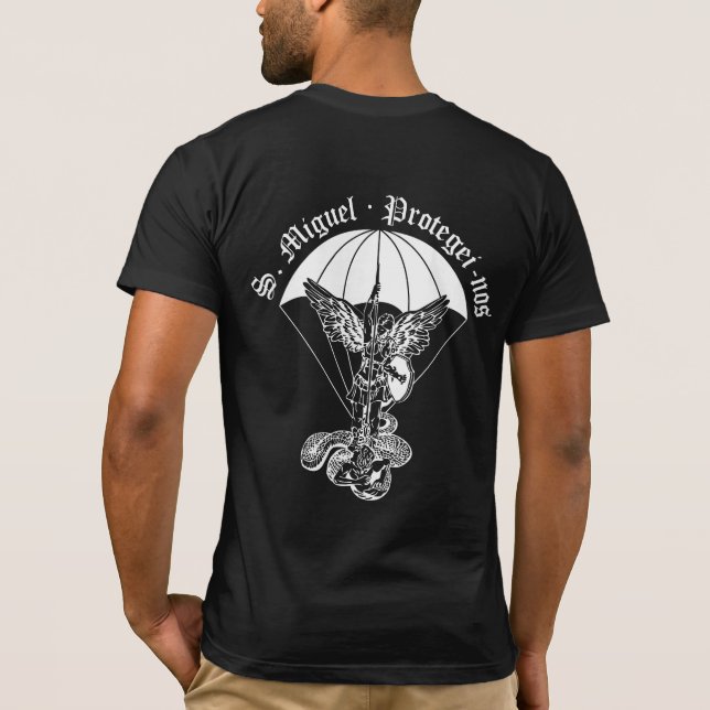 Camiseta Portuguese St. Michael the Archangel (Reverso)