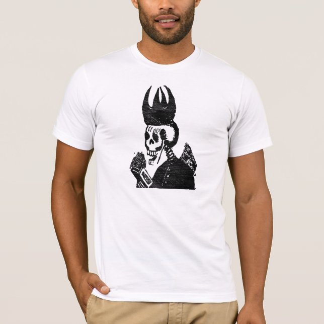 Camiseta Posada Bishop Calavera (Anverso)
