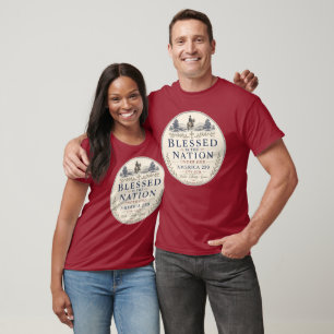 Camiseta Posavasos de papel cuadrado de Bajo Dios