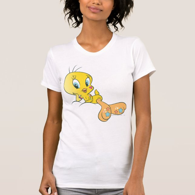 Camiseta Pose 3 de los latidos ligeros de TWEETY™ (Anverso)