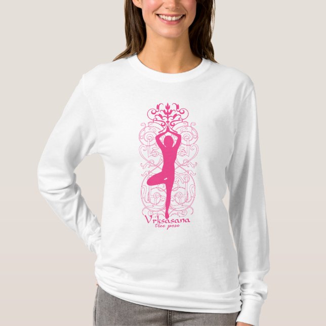 Camiseta Pose de árbol (Anverso)