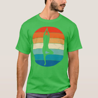 Camiseta Pose de árbol de yoga