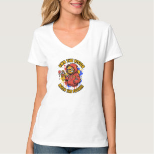 Camiseta Posee la visión construye el futuro Grafiti