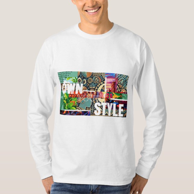 Camiseta poseer tu estilo (Anverso)
