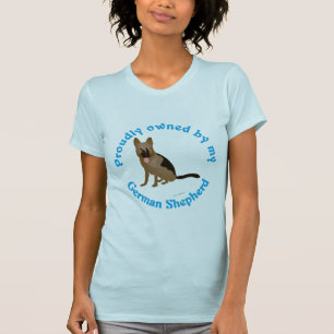 Camiseta Poseído orgulloso por mi pastor alemán