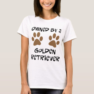 Camiseta Poseído por un golden retriever