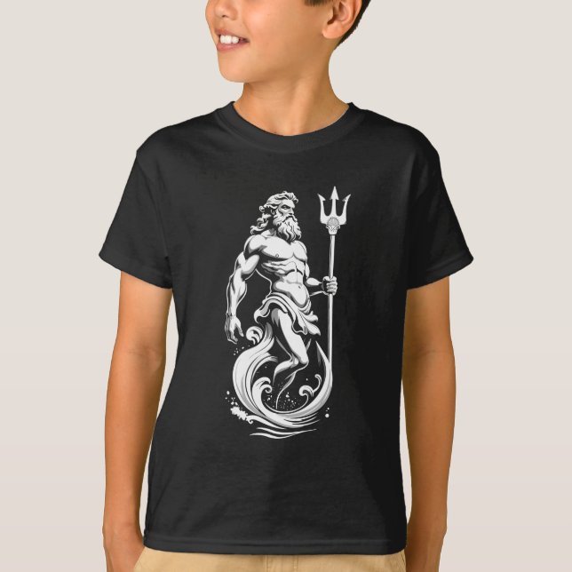Camiseta Poseidon God of the Sea (Anverso)
