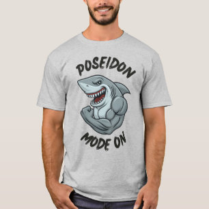 Camiseta Poseidon Mode On™ - Fitness Nautical Gym