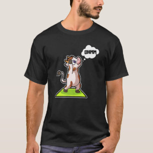 Camiseta Poses de yoga de ternera Sport Gimnasia Ohm Latido