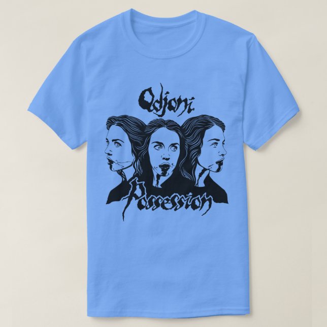 Camiseta Posesión 1981 negro (Diseño del anverso)