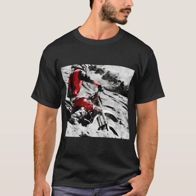 Camiseta Poseyendo la montaña - corredor de la (Anverso)