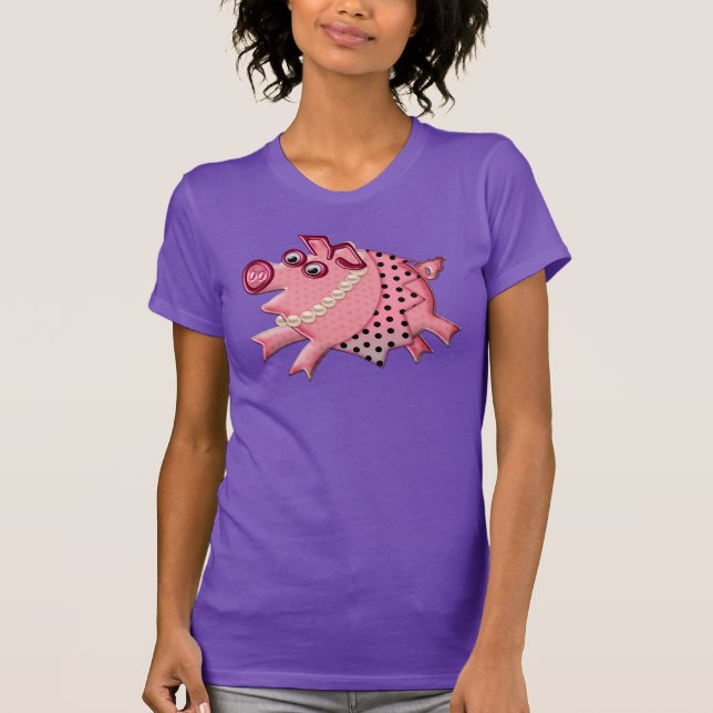 Camiseta Posh Piggy (Anverso)