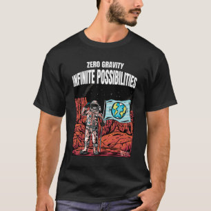 Camiseta Posibilidades infinitas Hombres Negro