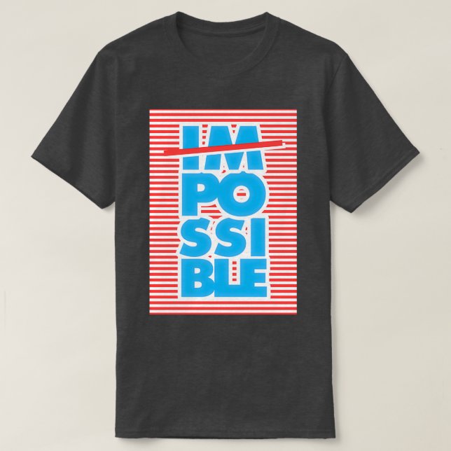 Camiseta Posible (Diseño del anverso)