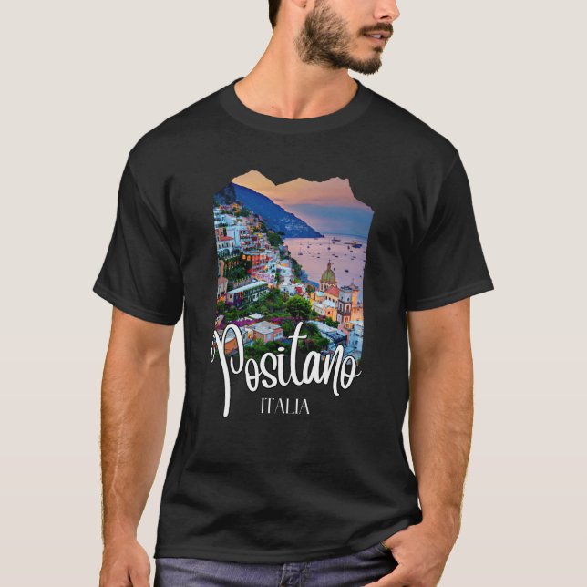 Camiseta Positano Amalfi Coast (Anverso)
