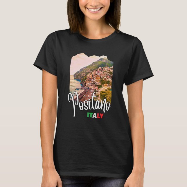 Camiseta Positano Amalfi Coast  1 (Anverso)