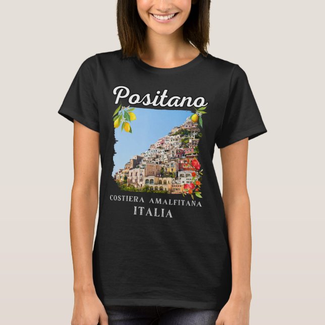 Camiseta Positano Amalfi Costa Positano (Anverso)