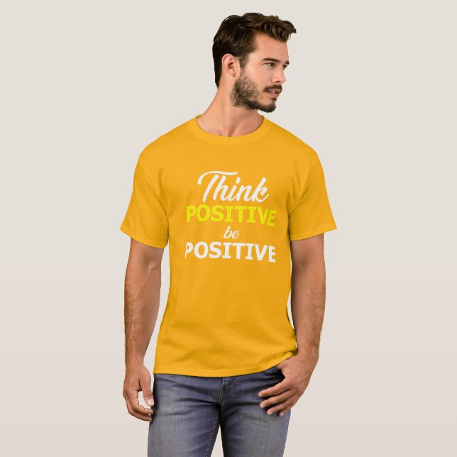 camiseta positiva inspiradora (Anverso completo)