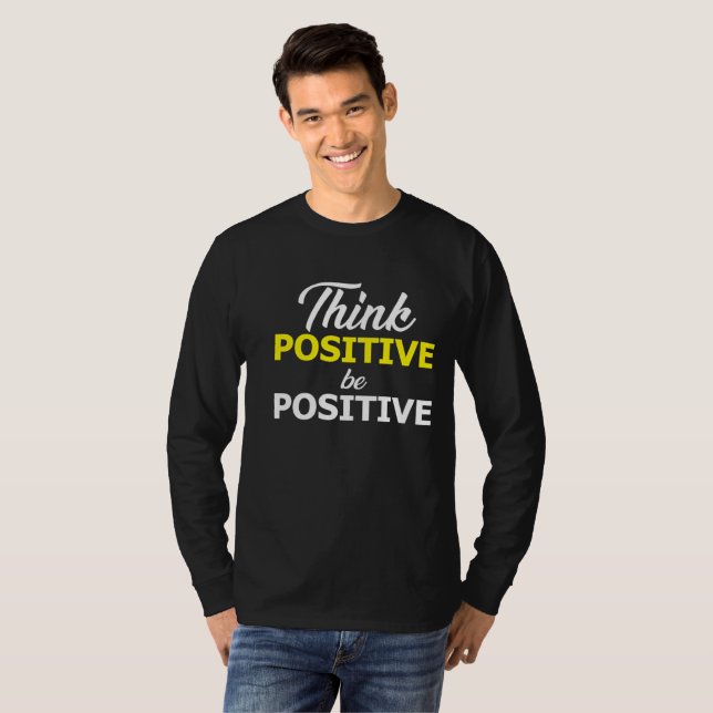 camiseta positiva inspiradora (Anverso completo)