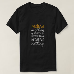 Camiseta positiva, vibraciones positivas