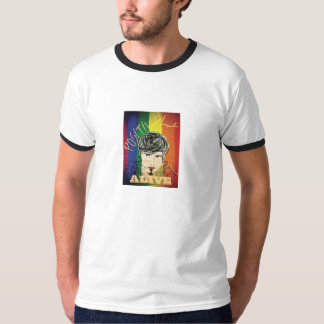 Camiseta positivamente viva del béisbol
